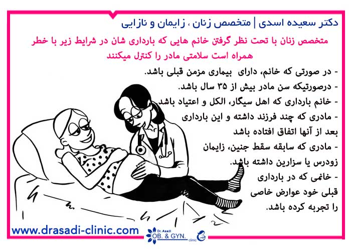 کاهش ریسک بارداری برای زنان توسط دکتر متخصص زنان کاهش ریسک بارداری برای زنان توسط دکتر متخصص زنان